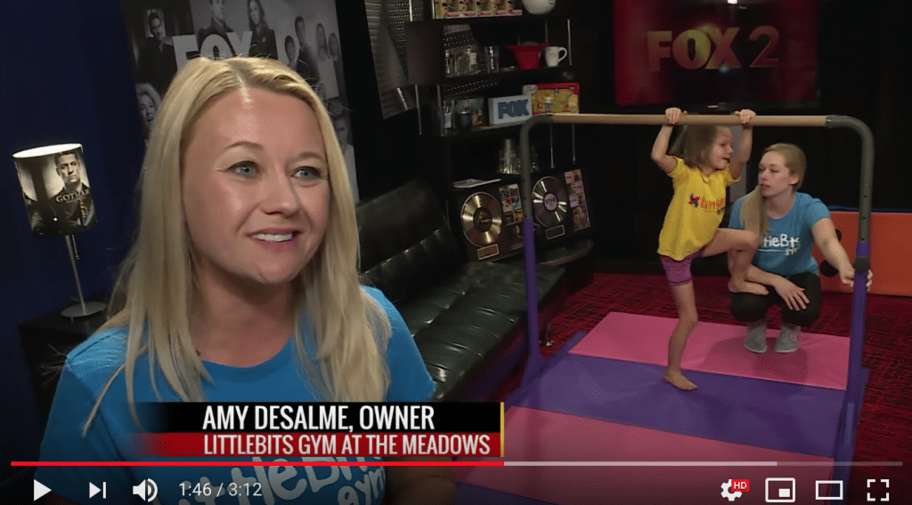 Amy Desalme, Owner Littlebits Gym