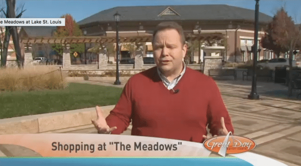 Shopping at the Meadows on Great Day St Louis
