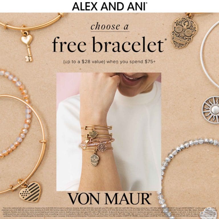 Alex and Ani Promo