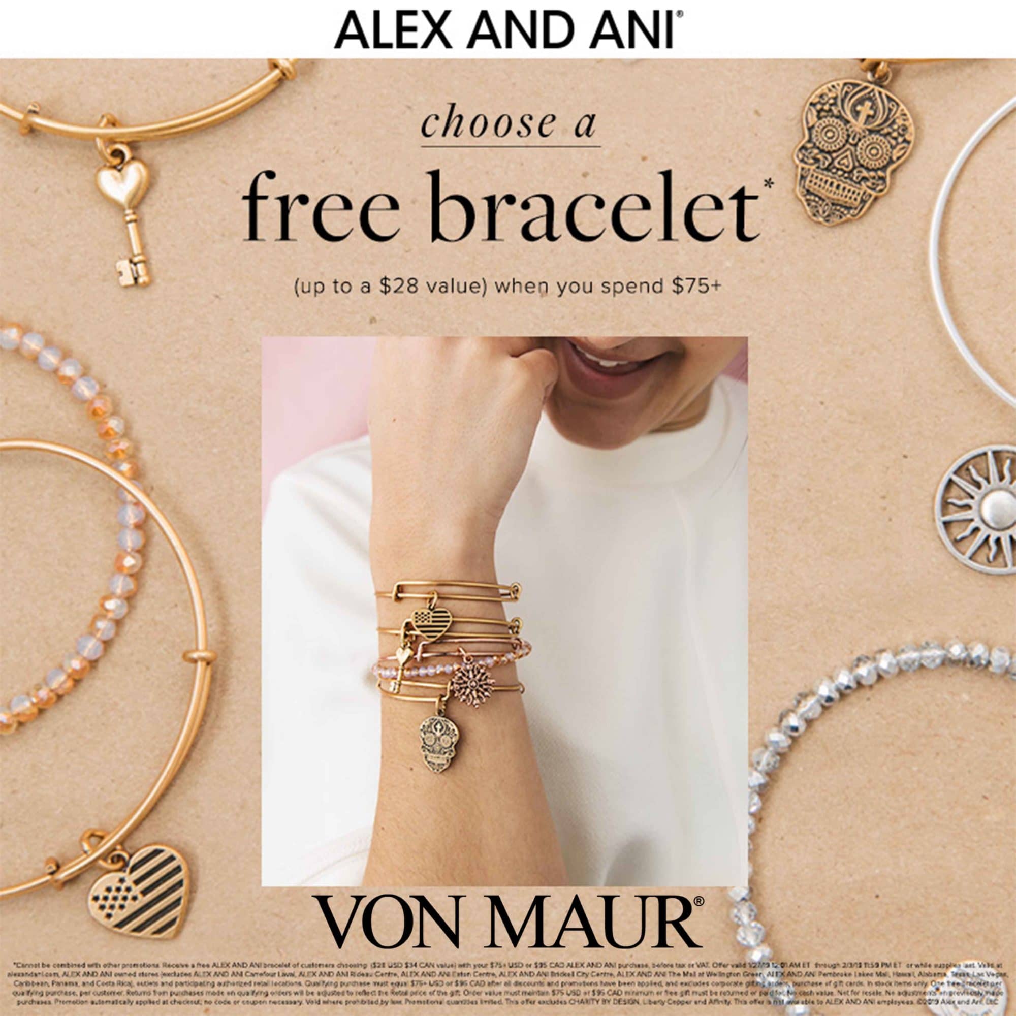 Alex and Ani Promo