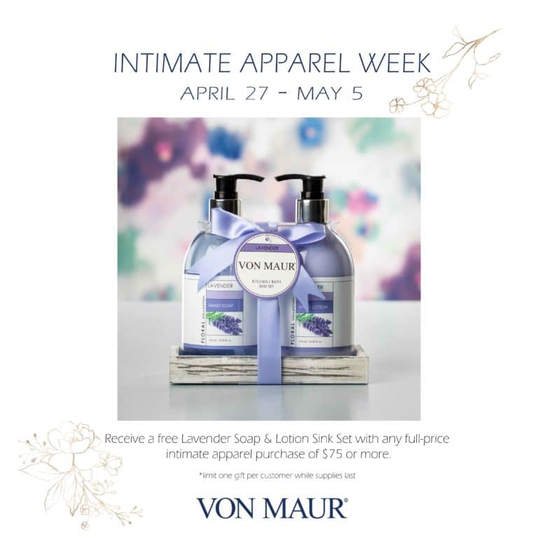 Intimate Apparel Week Sink Set