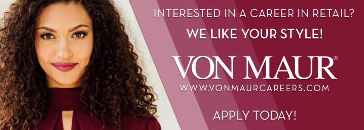 Von Maur Hiring Image